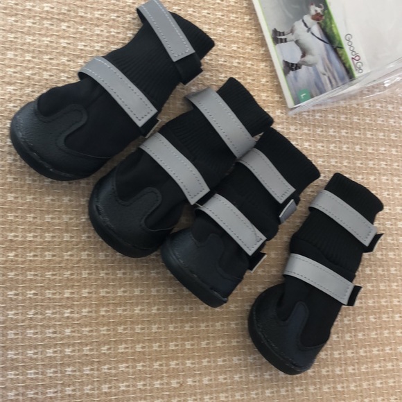 NIP Good 2 Go All Weather Fleece Lined Boots Reflective Straps. L - Picture 5 of 16